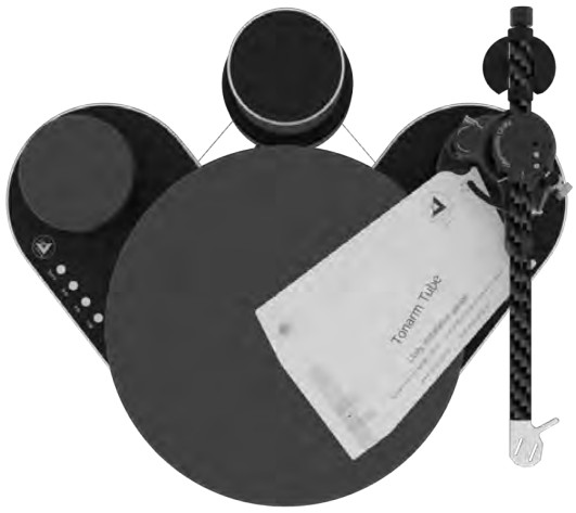 clearaudio Unity Tonearm - Positioning the alignment gauge