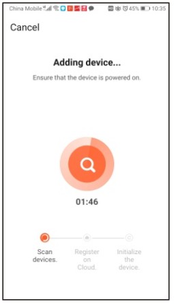 HTW SMART PLUS Wi-Fi Control App - connection