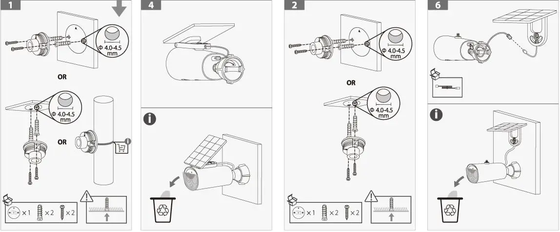 Imou 3C Cell All in One Security Camera User Guide - How to use