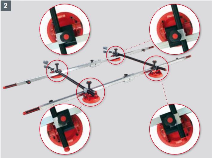 MONTOLIT 300-70SL-MOB Modular Handling System For Slabs Installation Guide - How to use