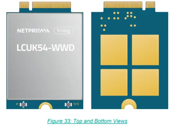 NETPRISMA LCUK54 WWD Module - Bottom Views