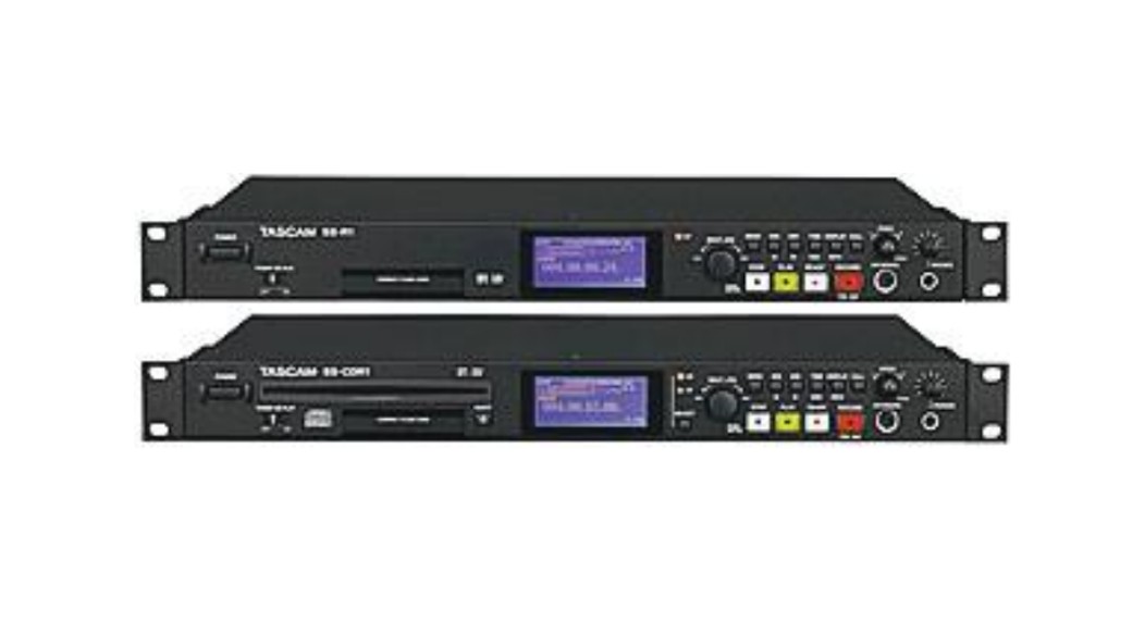 TASCAM SS-CDR1 Solid State CD-RW Audio Recorders - Featured Image