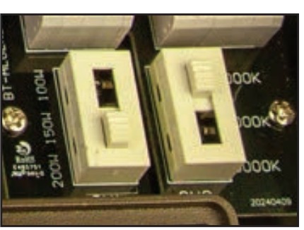 TCP Select Series LED Area Light - switch