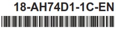 TRANE BAYCONV18B Horizontal Conversion Kit for Coil - Bar Code