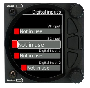 lxnav SxHAWK Digital Speed To Fly HAWK Variometer - Digital Inputs