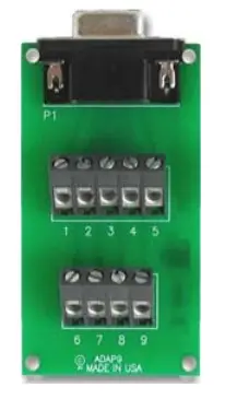 ASSURED SYSTEMS USB-FLEXCOM4 Official ACCES IO Distributor and Integrator - ADAP9 Screw Terminal Accessory