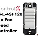 Контрола 4 Упатство за инсталирање на контролорот за брзина на вентилаторот C4-L-4SF120 Lux