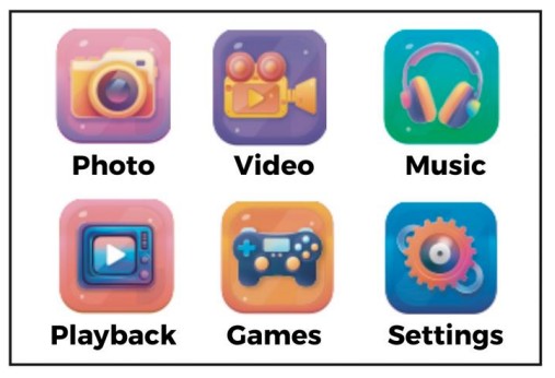 EASYPIX Instant FUN Digital Instant Camera - Set language