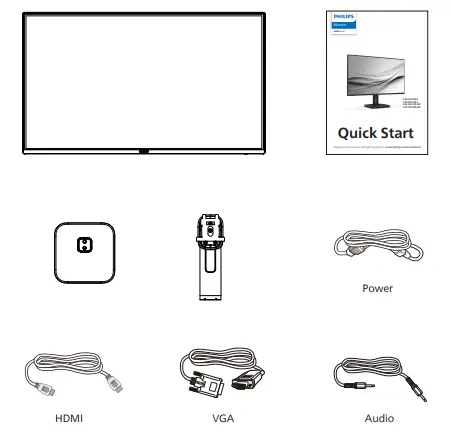 PHILIPS 2000 Series Computer Monitor- Contents