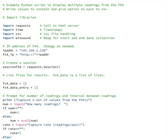 PYRAMID FX4 Programmer - Data Logger using HTTP 2