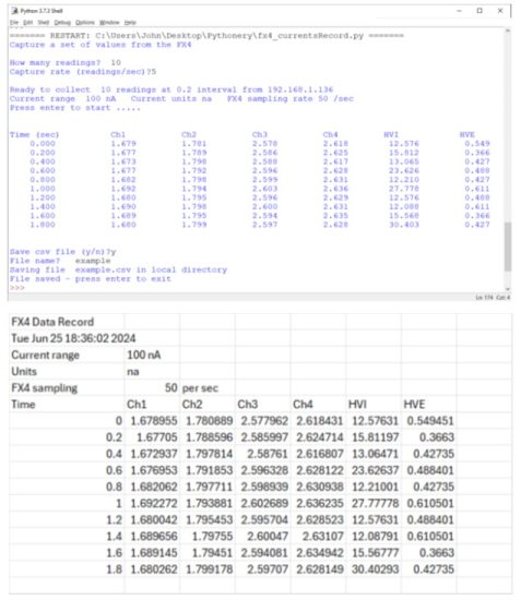 PYRAMID FX4 Programmer - Data Logger using HTTP