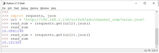 PYRAMID FX4 Programmer - HTTP requests and data parsing
