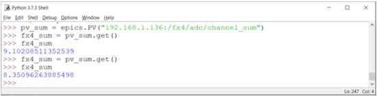 PYRAMID FX4 Programmer - Simple Python EPICS Example