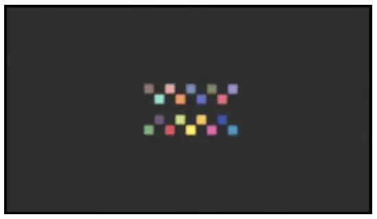 SONY MPC3610 Color Calibrator Virtual Production Tool Set - display chart