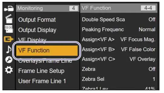SONY MPC3610 Color Calibrator Virtual Production Tool Set - zebra function