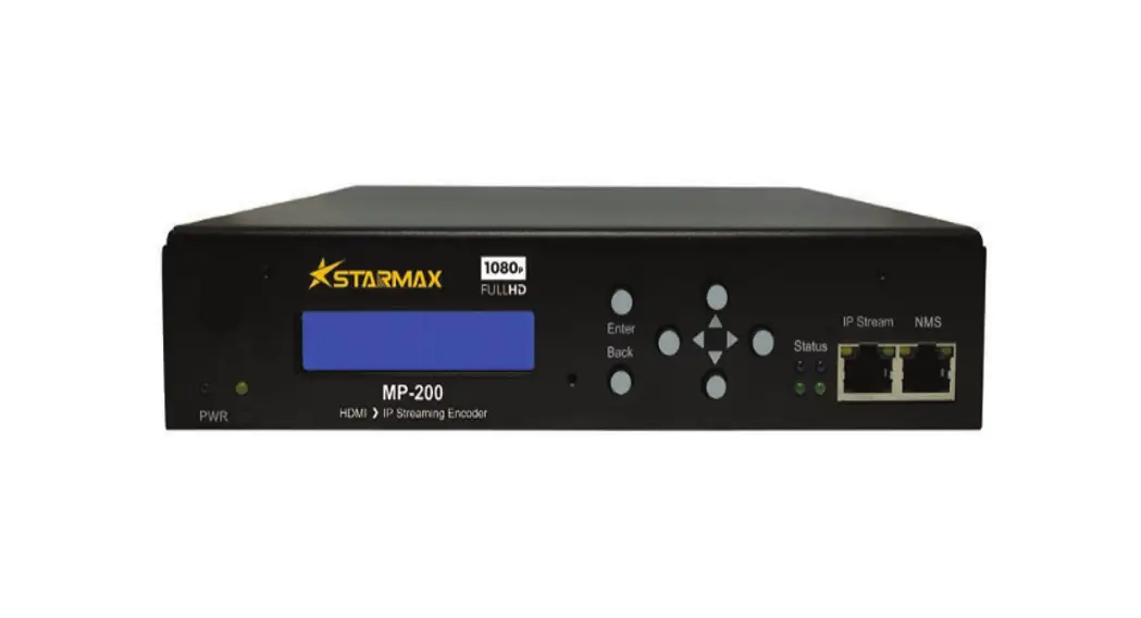 STARMAX MP-200 Dual Channel HDMI to H.264 IP Streaming Encoder - Featured Image