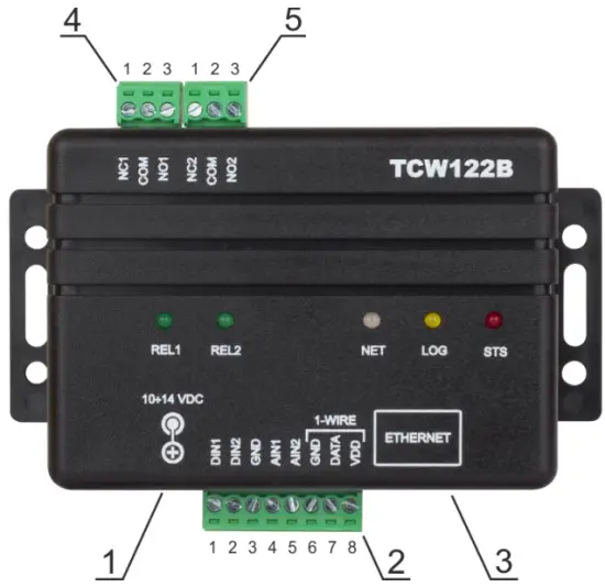 TERACOM TCW122B-RR Remote Relay Control Module - Overview