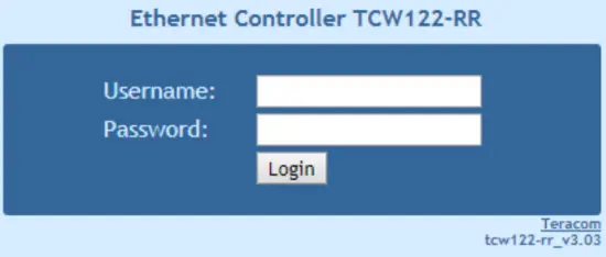 TERACOM TCW122B-RR Remote Relay Control Module - figure 2