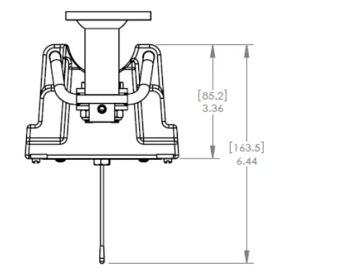 Trimble GS075-B-V2 Anti Two Block Switch - Dimensions and installation