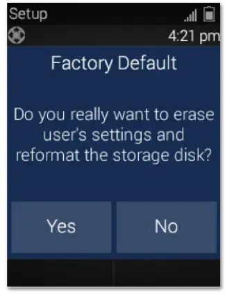 URC TRC-1120 Wi-Fi Remote Control - Factory Default