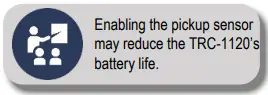 URC TRC-1120 Wi-Fi Remote Control - Symbol 9