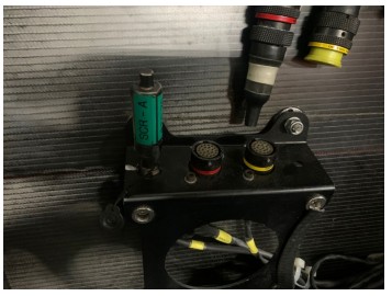 BOSCH MS6 SCR IMSA GTP Scrutineering System - Mounting example