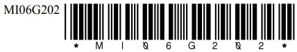 Danfoss 132B0281 Graphical LCP Adapter - Bar Code