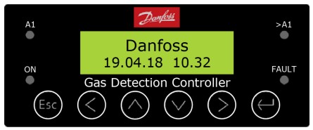 Danfoss Gas Detection Controller Unit and Expansion Module - intervention