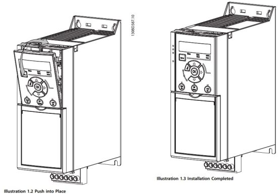 Danfoss MI06B202 Numeric Local Control Panel - Control Panel