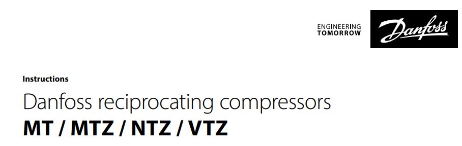 Danfoss MT18 Reciprocating Compressors Installation Guide