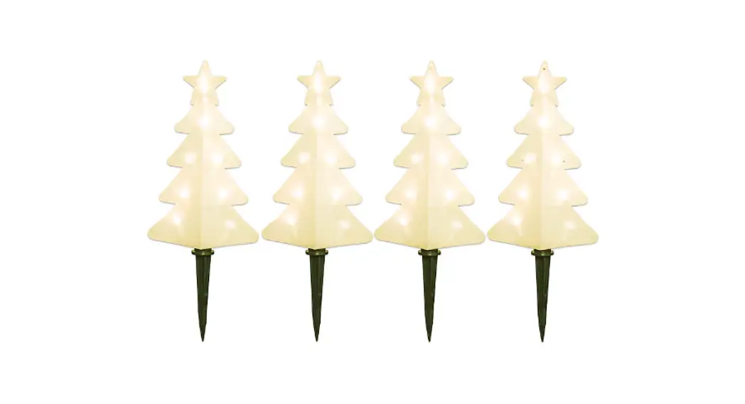 GE APPLIANCES 72613LO Random Sparkle LED 4pc Tree Pathway Set - Featured Image