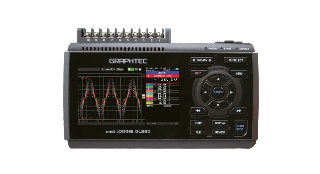 GRAPHTEC GL860-GL260 Midi Data Logger - Featured Image