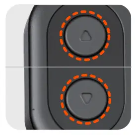 Hohem iSteady V3 AI Smartphone Gimbal With AI Tracker and Fill Light Module-Adjustment Button