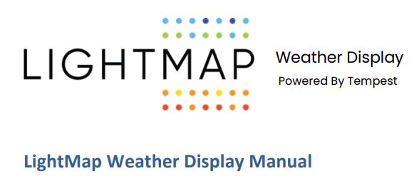 LightMap Tempest Weather Display Instructions