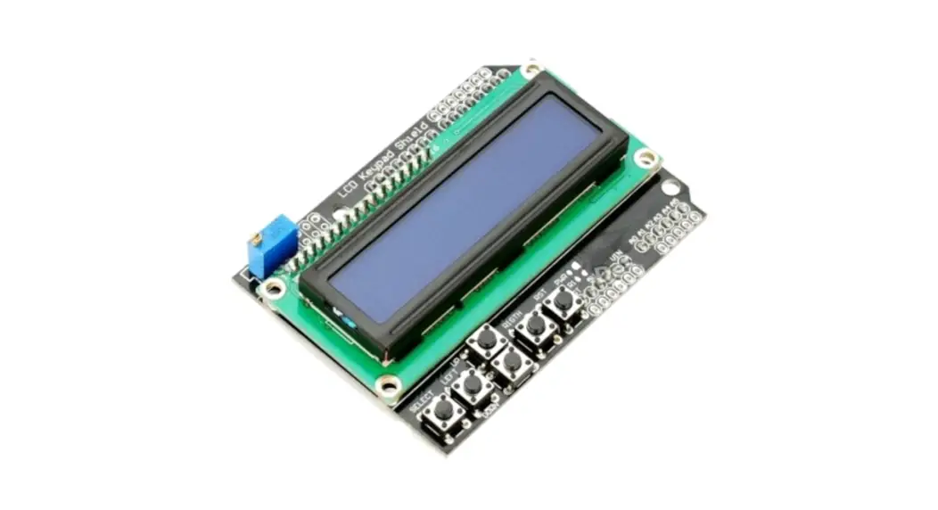 Probots 1602 LCD Keypad Shield Blue Backlight - Featured Image