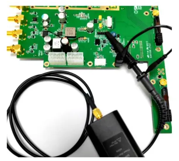 SIGLENT SAP4000P Power Rail Probe - Connect using the low speed probe browser
