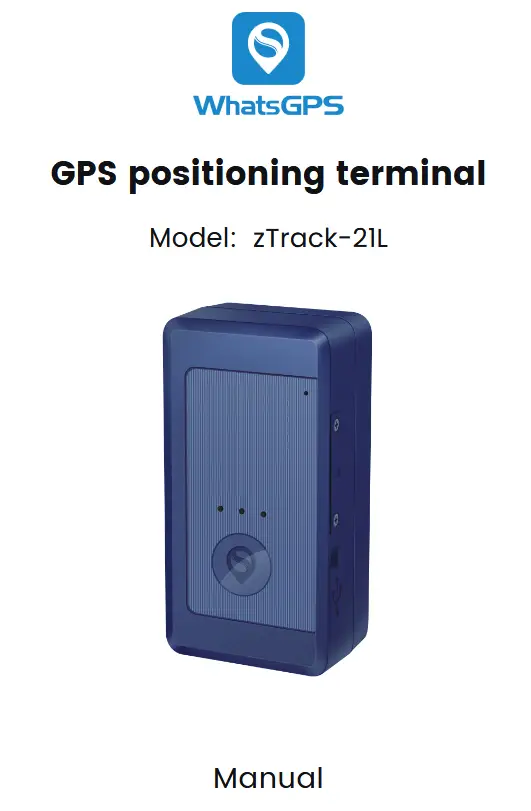 WhatsGPS zTrack-21L GPS Positioning Terminal - front page