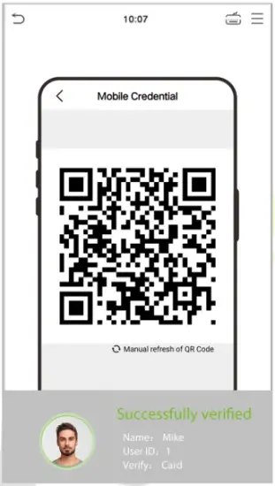 ZKTECO SenseFace 4 Series Access Control Terminal - QR Code