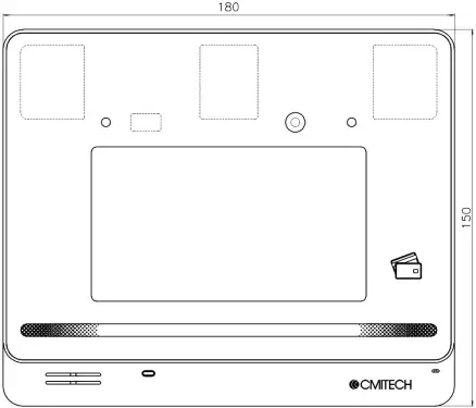 CMITECH EF-70 Multi Modal Biometrics Terminal - 13
