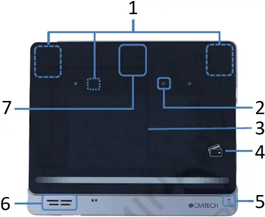 CMITECH EF-70 Multi Modal Biometrics Terminal - 2