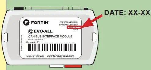 FORTIN EVO ALL Data Bypass and Interface Module - Fig 1