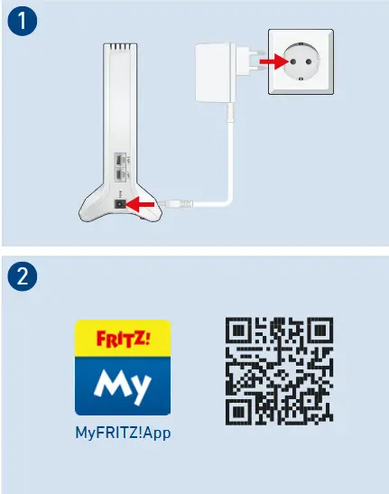 FRITZ 4200 Router AVM Mesh Set - Set up a FRITZ!Mesh Set via app
