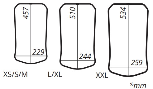 LEATT ReaFlex Back Protector - Protection dimension