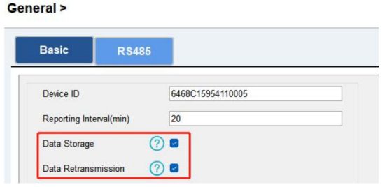 Milesight UC100 IoT Controller - Data Storage 5