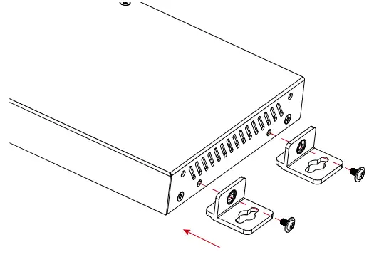 STOLTZEN SA-6100E,SA-6100D HDMI Over IP Encoder and Decoder - Steps to install the device on a suitable location