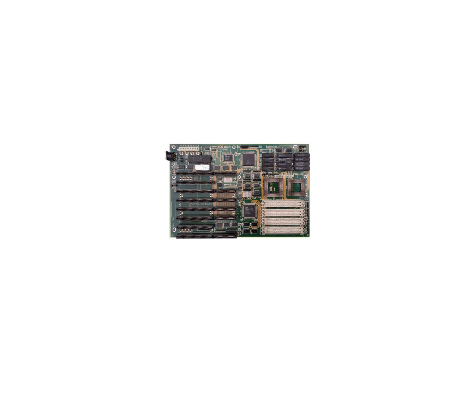 The Retro Web UMC 486 High Performance Personal Computer System Board
