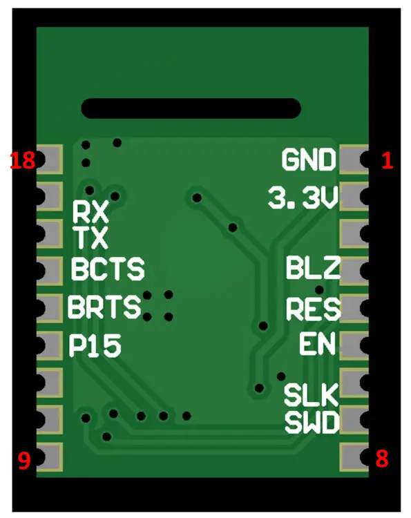 Yolin-Technology -YL-BLE01-low -Power-Embedded -Bluetooth -Module-fig (2)