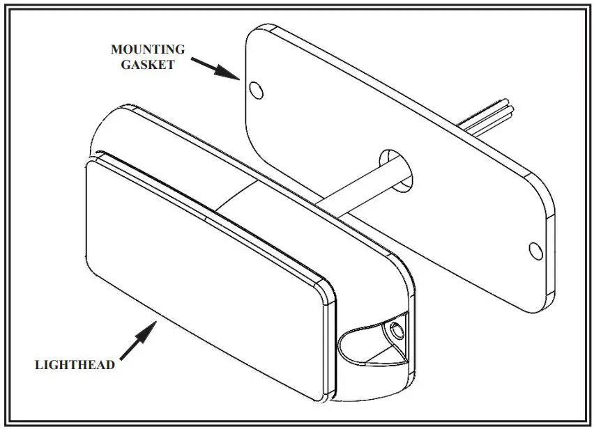 CODE 3 LEDEX Directional LED Instruction Manual - Mounting