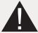CODE 3 LEDEX Directional LED Instruction Manual - Warning or Caution icon