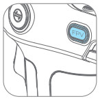 FeiyuTech SCORP 2 3 Axis Handheld Gimbal for Camera - FPV button